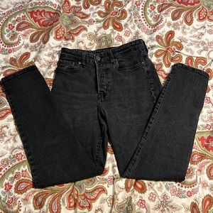 H&M Black High Rise Women Jeans